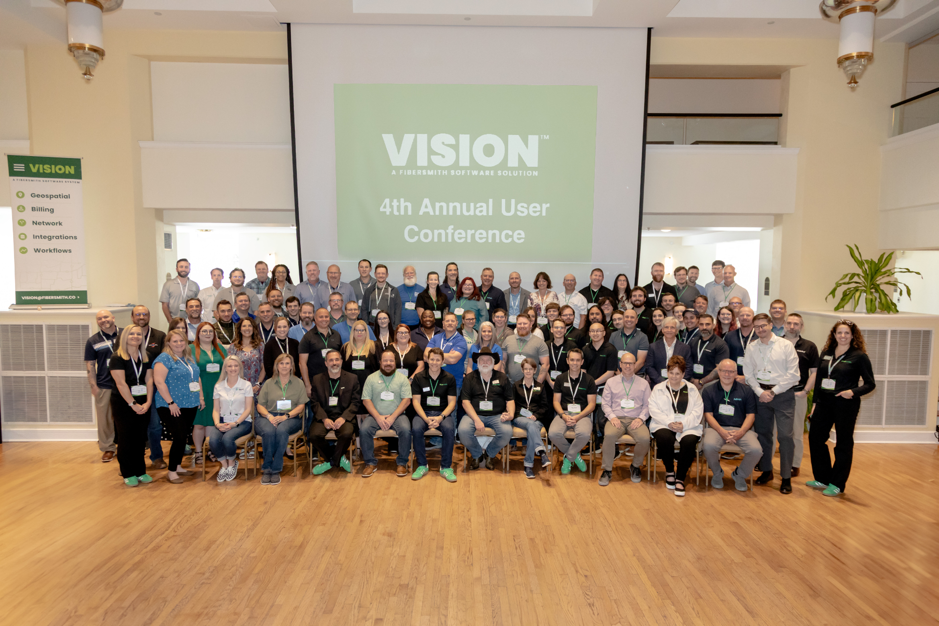 Vision User Conference group photo